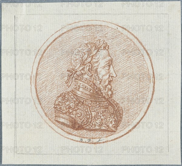 Portrait of King Henry II of France, Second Half of the 17th cen.. Artist: Picart, Bernard (1673?1733)