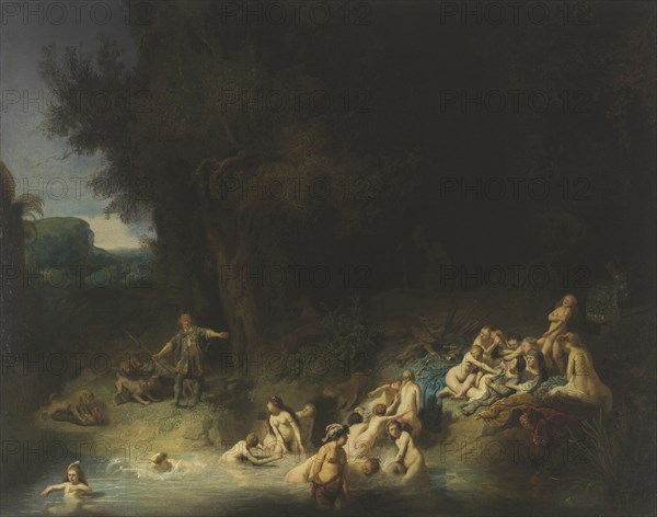 Diana with Actaeon and Callisto, 1634. Artist: Rembrandt van Rhijn (1606-1669)