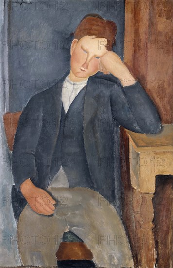 The Young Apprentice, 1918-1919. Artist: Modigliani, Amedeo (1884-1920)