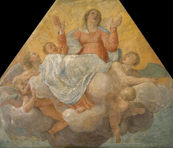 The Assumption of the Virgin, 1604-1607. Artist: Carracci, Annibale (1560-1609)