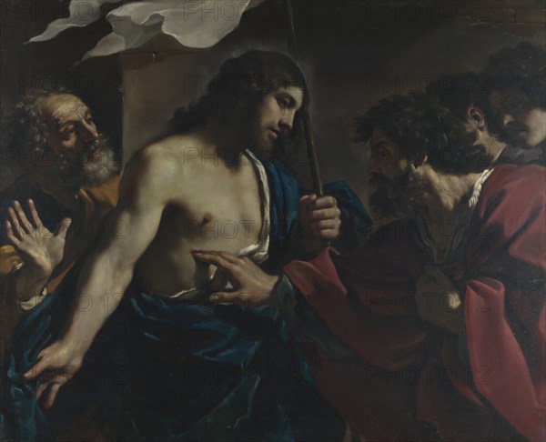 The Incredulity of Saint Thomas, 1621. Artist: Guercino (1591-1666)