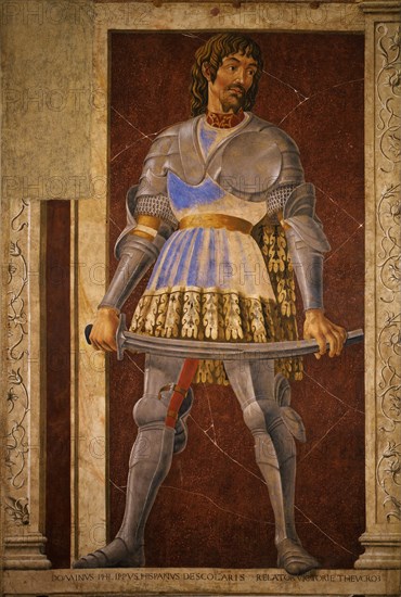 Pippo Spano, c. 1448. Artist: Andrea del Castagno (c. 1418-1457)