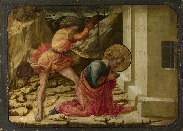 Beheading of Saint James the Great (Predella Panel of the Pistoia Santa Trinità Altarpiece), 1455-1460. Artist: Lippi, Fra Filippo (1406-1469)