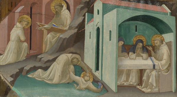 Incidents in the Life of Saint Benedict, 1408. Artist: Lorenzo Monaco (ca. 1370-1425)