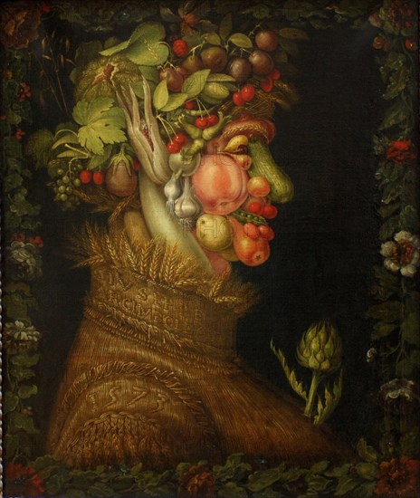 Summer, 1573. Artist: Arcimboldo, Giuseppe (1527-1593)