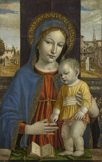 The Virgin and Child, c. 1490. Artist: Bergognone, Ambrogio (1453-1523)