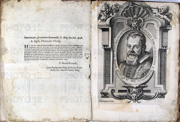 Leaf of book The Assayer (Il Saggiatore) by Galileo Galilei, 1623. Artist: Anonymous