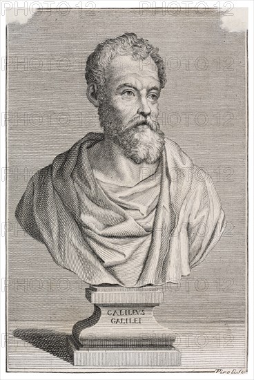 Galileo Galilei. Artist: Piroli, Tommaso (1752-1824)