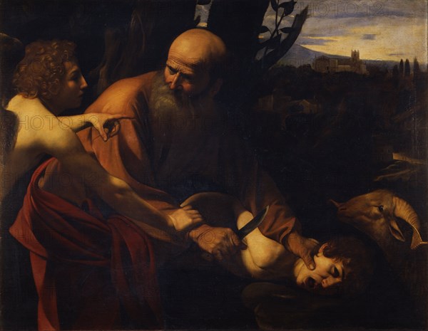 Abraham Sacrificing Isaac, 1603-1604. Artist: Caravaggio, Michelangelo (1571-1610)