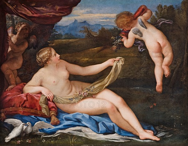 Venus and Cupid. Artist: Maratta, Carlo (1625-1713)