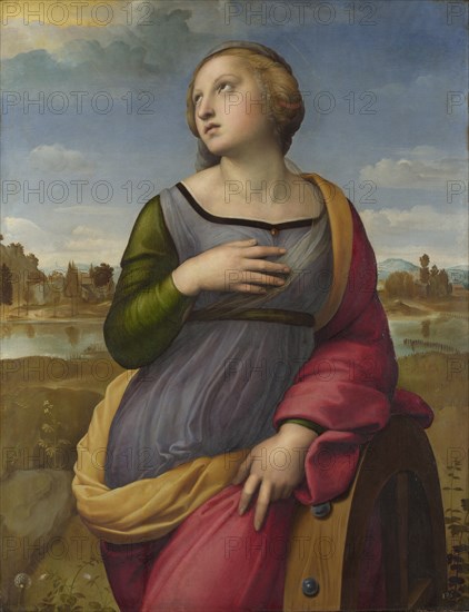 Saint Catherine of Alexandria, ca 1507. Artist: Raphael (1483-1520)