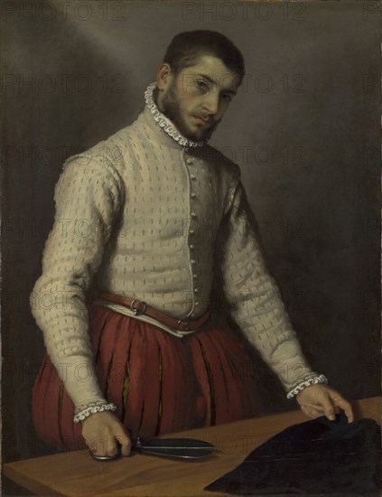 The Tailor (Il Tagliapanni), c. 1565. Artist: Moroni, Giovan Battista (1520/25-1578)