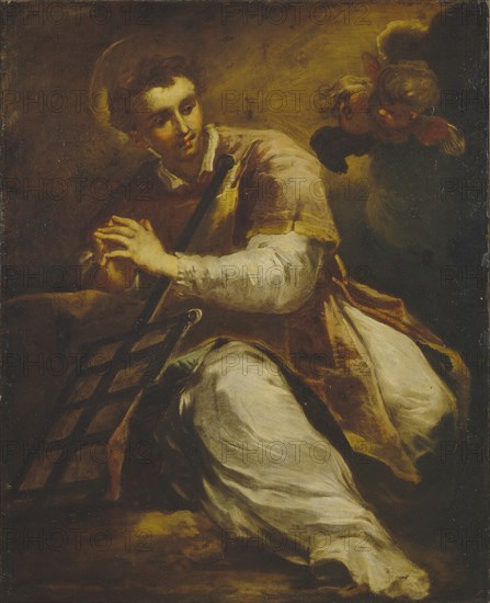 Saint Lawrence, 1650s. Artist: Castello, Valerio (1624-1659)