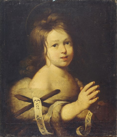 John the Baptist as child. Artist: Strozzi, Bernardo (1581-1644)