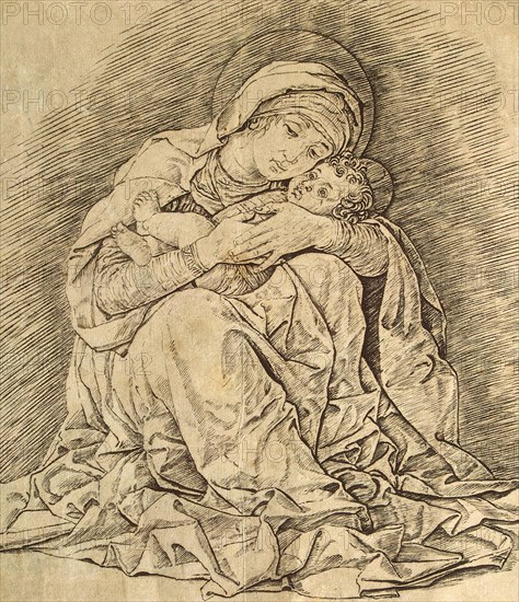 Virgin and child. Artist: Mantegna, Andrea (1431-1506)