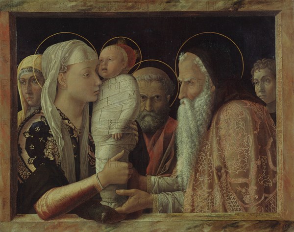 The Presentation in the Temple, ca 1465. Artist: Mantegna, Andrea (1431-1506)