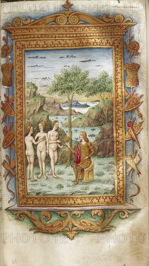 The Judgement of Paris, 1485-1499. Artist: Majorana, Cristoforo (active ca. 1480-1494)