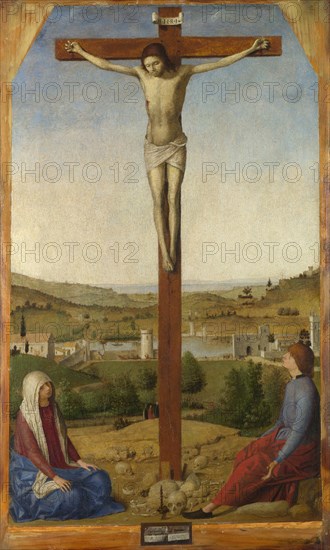 Christ Crucified, 1475. Artist: Antonello da Messina (ca 1430-1479)