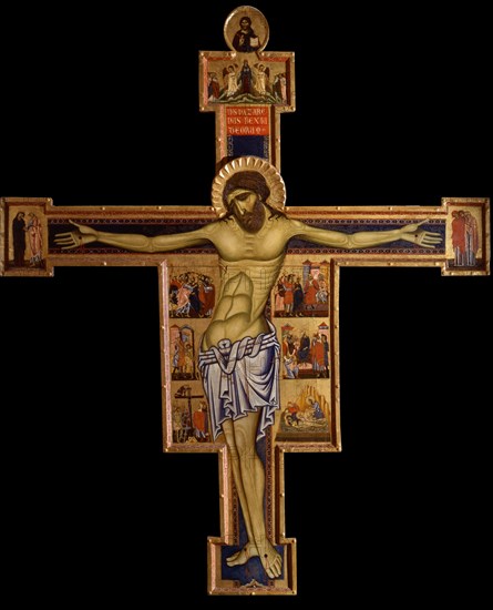 The Crucifix, ca 1260. Artist: Coppo di Marcovaldo (1225-1274)