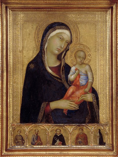Virgin and Child, c. 1324-1325. Artist: Martini, Simone, di (1280/85-1344)