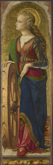 Saint Catherine of Alexandria, 1476. Artist: Crivelli, Carlo (c. 1435-c. 1495)