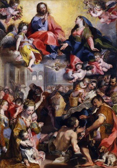 Madonna del Popolo, 1579. Artist: Barocci, Federigo (1528-1612)