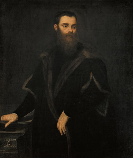 Portrait of Lorenzo Soranzo (1519-1575), 1553. Artist: Tintoretto, Jacopo (1518-1594)