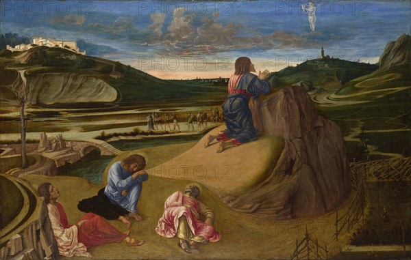 The Agony in the Garden, ca 1465. Artist: Bellini, Giovanni (1430-1516)