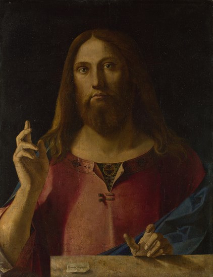 Salvator Mundi, ca 1510-1520. Artist: Diana, Benedetto (1460-1525)