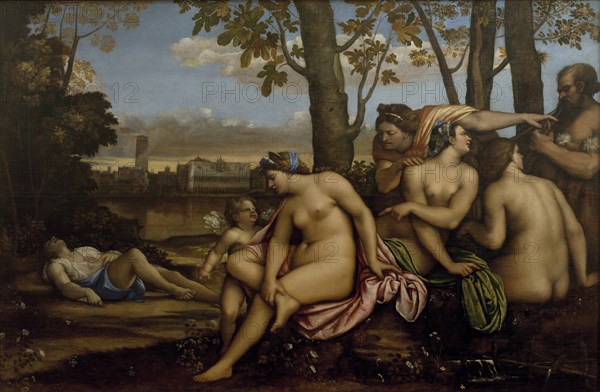 Death of Adonis, 1512. Artist: Piombo, Sebastiano, del (1485-1547)