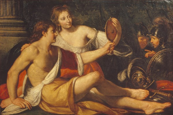 Rinaldo and Armida, 1640. Artist: Stroiffi, Ermanno (1616-1693)