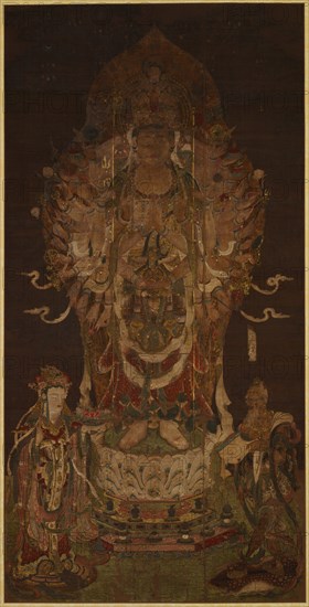 Senju Kannon, 12th century. Artist: Anonymous