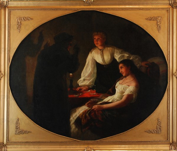 Fortune-telling, 1867. Artist: Siemiradzki, Henryk (1843-1902)