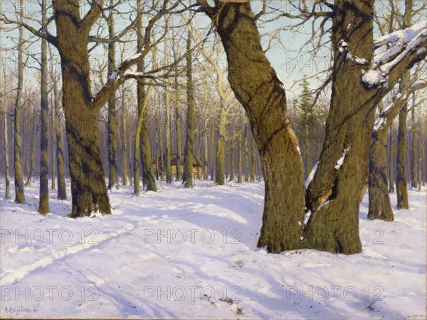 Early Spring, 1910. Artist: Kryzhitsky, Konstantin Yakovlevich (1858-1911)