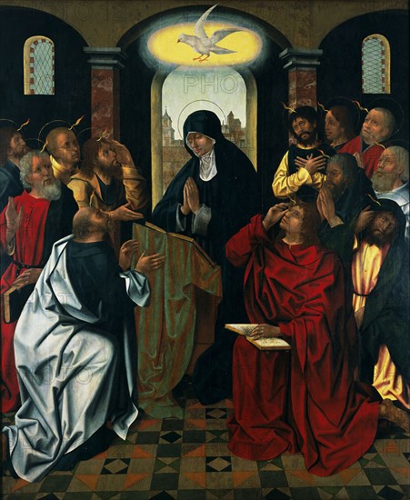 Pentecost. Artist: Anonymous