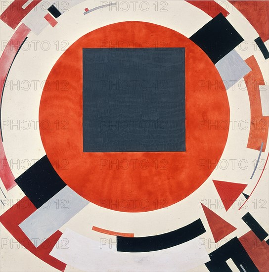 Proun, ca 1923. Artist: Lissitzky, El (1890-1941)