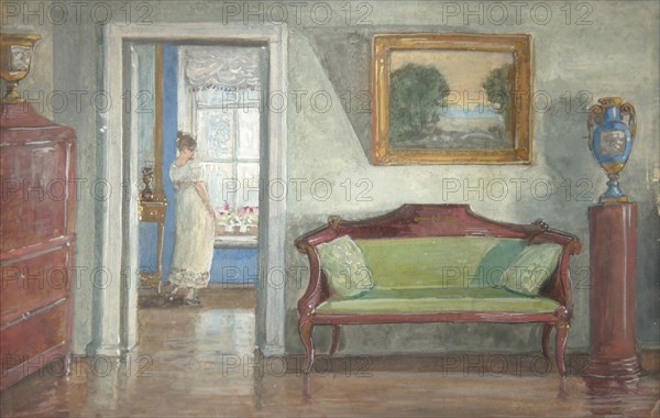 Interior, 1924. Artist: Anonymous