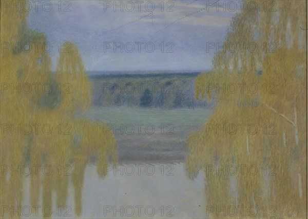 Autumn, 1905. Artist: Borisov-Musatov, Viktor Elpidiforovich (1870-1905)