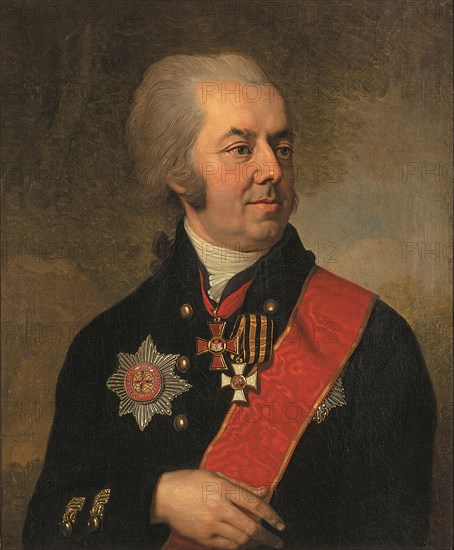 Portrait of Ioasaph Arbenev, 1799. Artist: Borovikovsky, Vladimir Lukich (1757-1825)