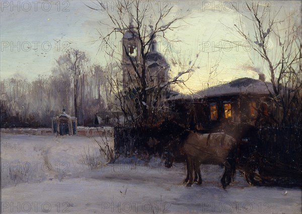 Landscape. Artist: Klodt, Nikolai Alexandrovich (1865-1918)