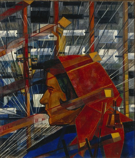 The Weaver, Early 1930s. Artist: Kuptsov, Vasili Vasilyevich (1899-1935)