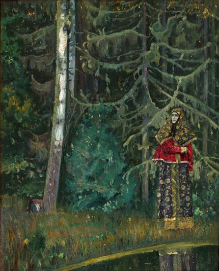 Fairy tale, 1921. Artist: Nesterov, Mikhail Vasilyevich (1862-1942)