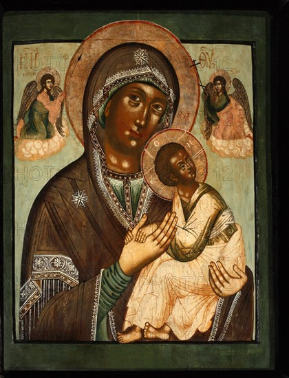 The Mother of God of the Passion (Strastnaya), 17th century. Artist: Russian icon