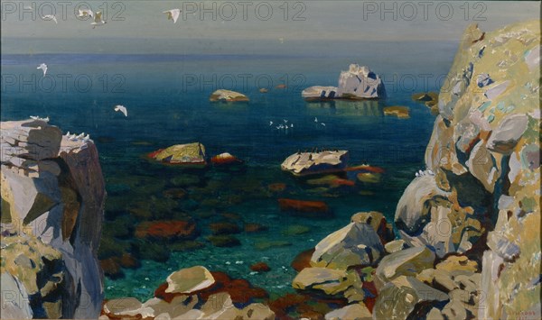 Calm, 1917. Artist: Rylov, Arkadi Alexandrovich (1870-1939)