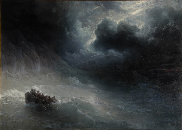 Rage Of Elements. Artist: Aivazovsky, Ivan Konstantinovich (1817-1900)