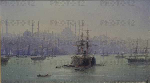 Golden Horn, 1895. Artist: Aivazovsky, Ivan Konstantinovich (1817-1900)