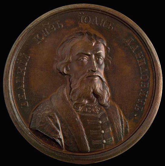 Prince Ivan I Kalita (from the Historical Medal Series), 1770s. Artist: Anonymous