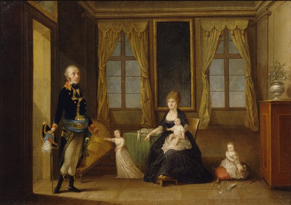 The Chernyshov Family, Early 19th cen.. Artist: Anonymous