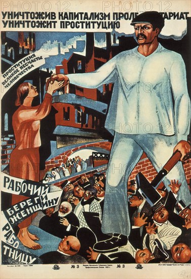 The proletariat will abolish prostitution!, 1923