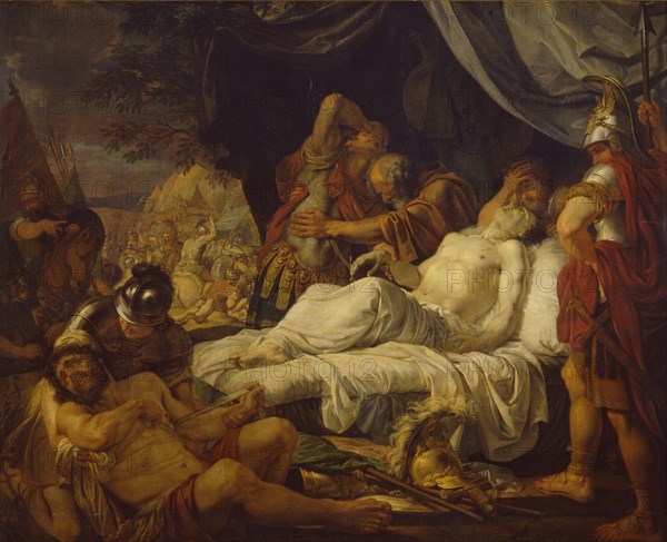 Death of Pelopidas, 1806. Artist: Ivanov, Andrei Ivanovich (1775-1848)